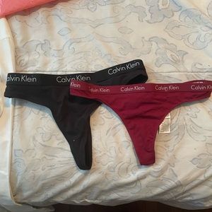 CALVIN KLEIN THONG SET